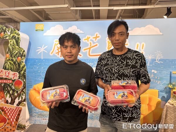 ▲▼家樂福「屏東芒夏季」開賣愛文芒果。（圖／記者林育綾攝）