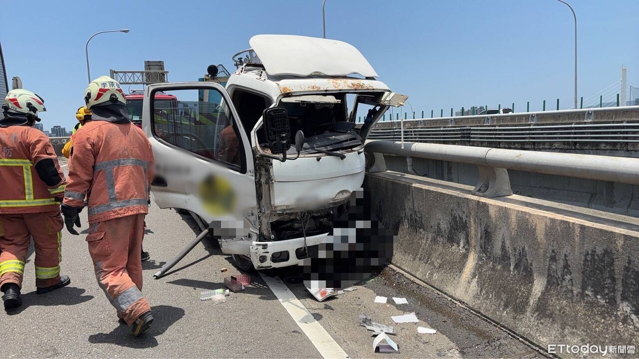 快訊/新竹離奇車禍!駕駛撞護欄噴出車外 「受困自車底」爆頭亡