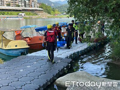 快訊/碧潭晨泳1人失蹤!警消急搜救 男子拉上岸已死亡