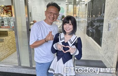 郭鬼鬼返台南陪癌父 首站拜訪李伯利見證家庭力量