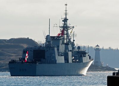 加拿大軍艦上週「穿越台灣海峽」　就在中國外長訪問前