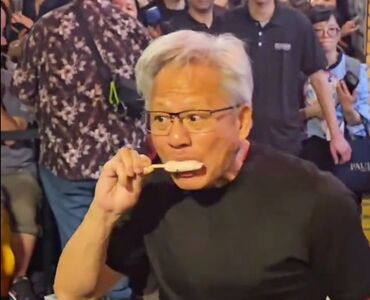 黃仁勳被25元台灣傳統冰棒征服！急問哪買的　網笑：打入AI供應鏈
