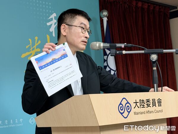 ▲▼陸委會副主委、發言人梁文傑。（圖／記者蔡紹堅攝）