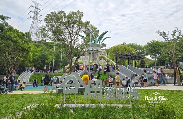▲▼清水鰲峰山公園谷溜遊戲場。（圖／記者NiniandBlue玩樂食記授權提供）