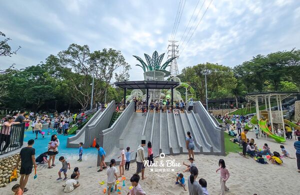 ▲▼清水鰲峰山公園谷溜遊戲場。（圖／記者NiniandBlue玩樂食記授權提供）