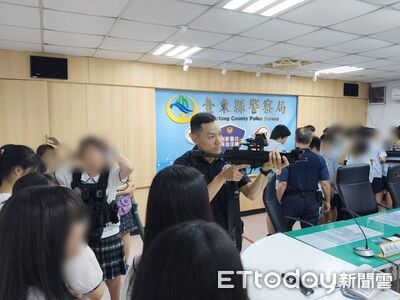 新生國中師生參訪警察局　寓教於樂強化法治與安全觀念