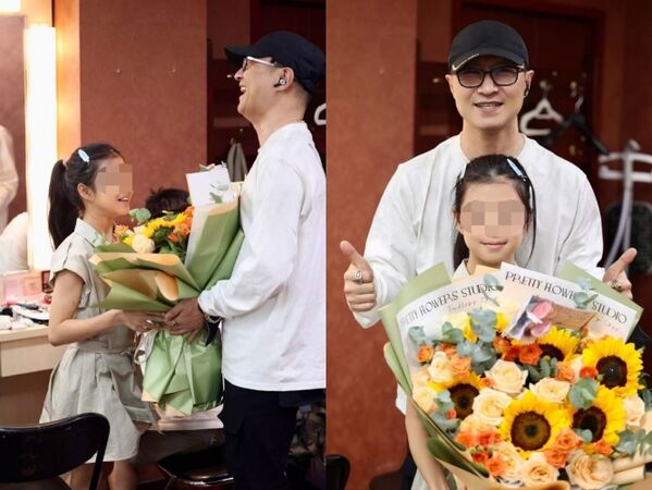 ▲▼章子怡離婚3年首同場汪峰!後台照「4孩子到齊」。(圖/翻攝自微博/汪峰)
