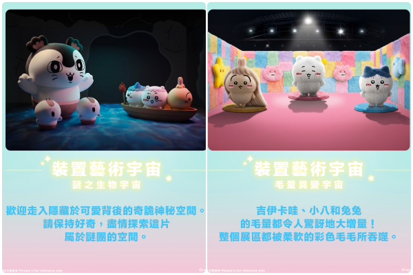 ▲▼「CHIIKAWA ARTIVERSE」特展（吉伊卡哇：藝術宇宙）8月1日至9月6日於尖沙咀K11 MUSEA及海濱舉行。（圖／AllRightsReserved提供）