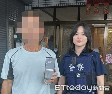 烈日奔波尋手機　成功警暖心協助失主順利找回