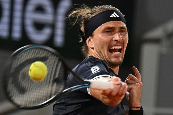 ▲德國名將茲維列夫（Alexander Zverev）。（圖／達志影像／美聯社）