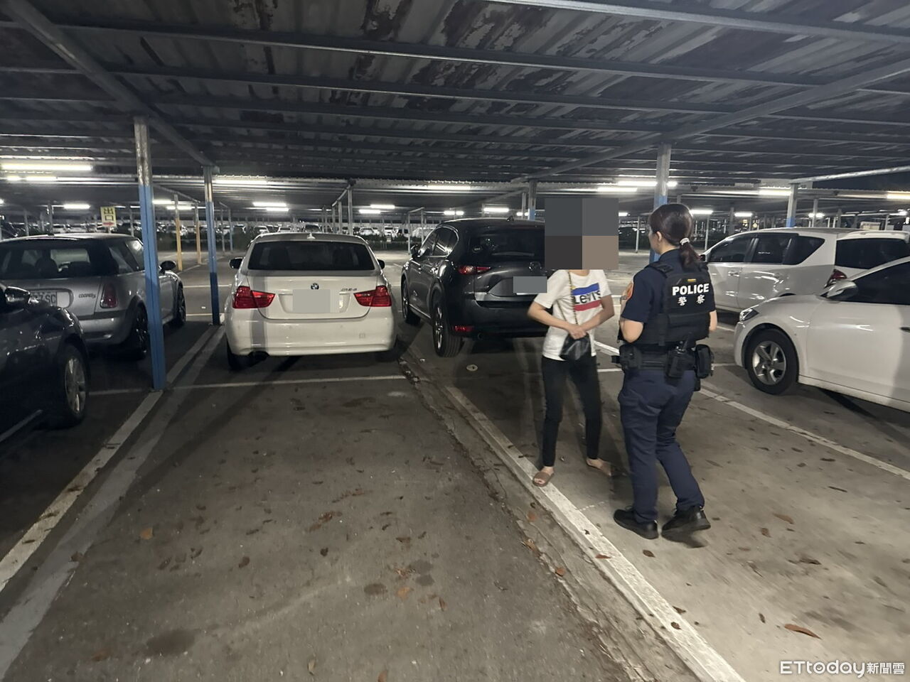 找不到車急報案!嘉義警助外地女子尋回愛車 原來是搞錯地方