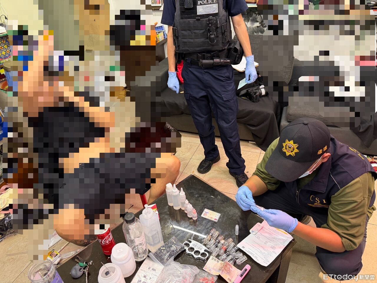 毒品分裝場藏民宅!苗栗警攻堅逮人 抄出471公克依托咪酯