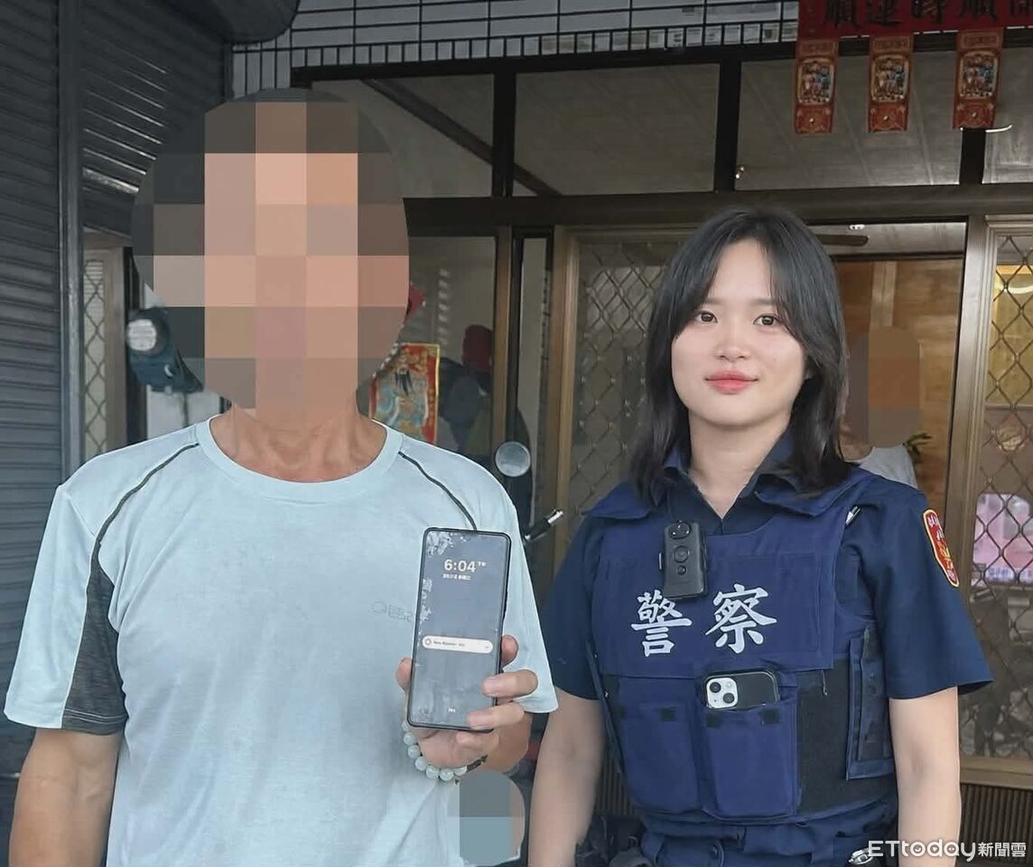 烈日奔波尋手機 成功警暖心協助失主順利找回