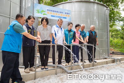 斥資4325萬...國姓鄉兩村簡易自來水通水　400住戶受惠