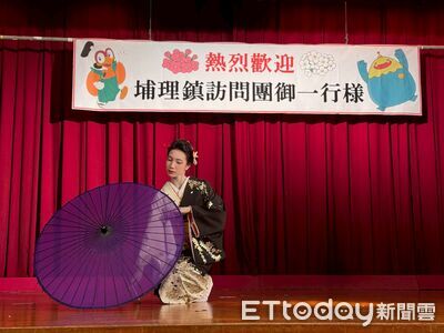埔里鎮贈麒麟花予姊妹市出水市　日菰野町走訪竹山國際茶道節