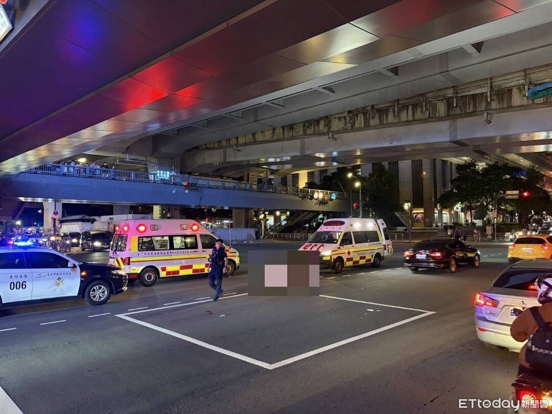 婦人墜台北車站天橋亡「身分仍不明」 外籍夫妻伸手只拉到衣服