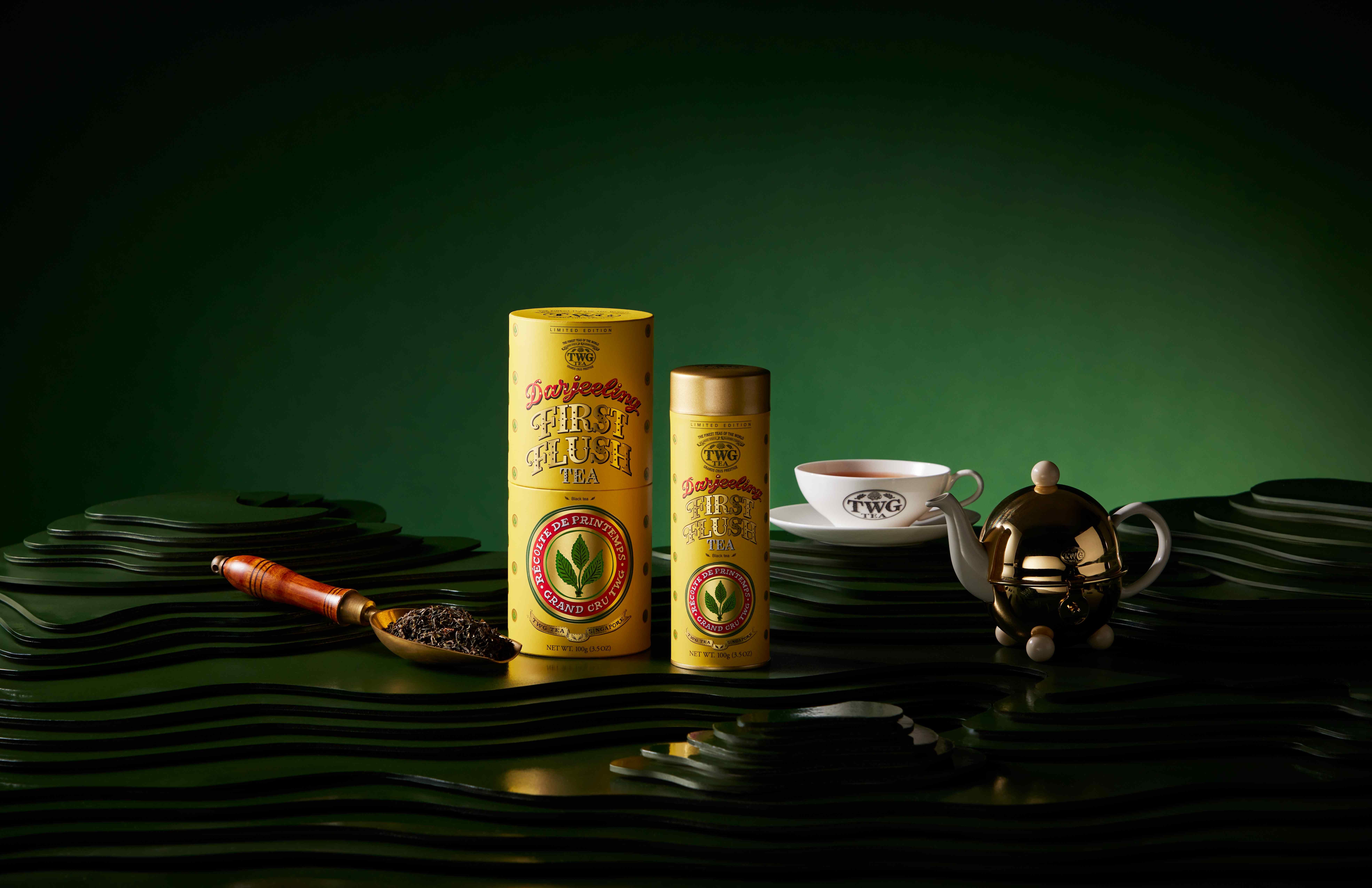 ▲TWG頂級「大吉嶺春摘茗茶」台灣登場。（圖／品牌提供）