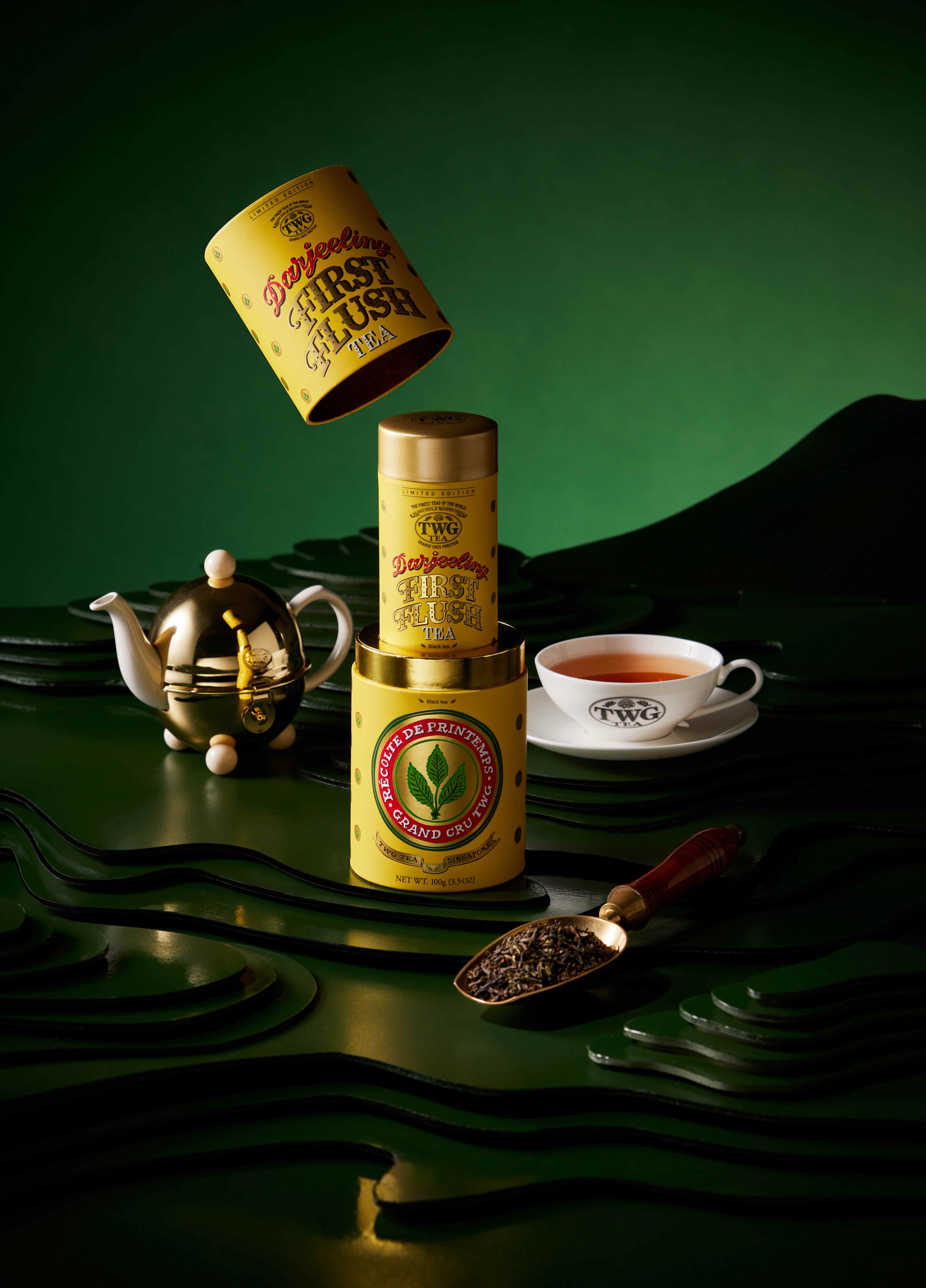 ▲TWG頂級「大吉嶺春摘茗茶」台灣登場。（圖／品牌提供）