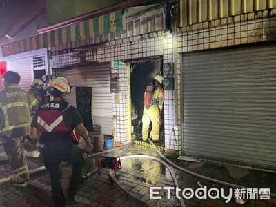 台南新化民宅凌晨火警疑電霸充電起火　住警器及時示警2人送醫