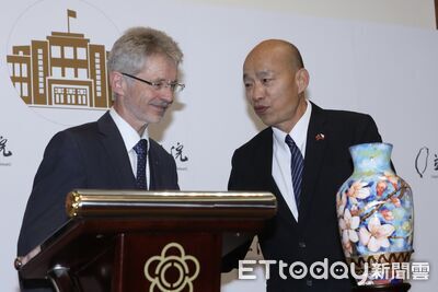 韋德齊訪台遭中國譴責 韓國瑜致歉:造成大家外交上困擾