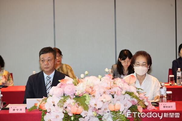 ▲▼ 皇翔建設股東會,廖宇祥分,廖林淑花    。（圖／記者徐文彬攝）