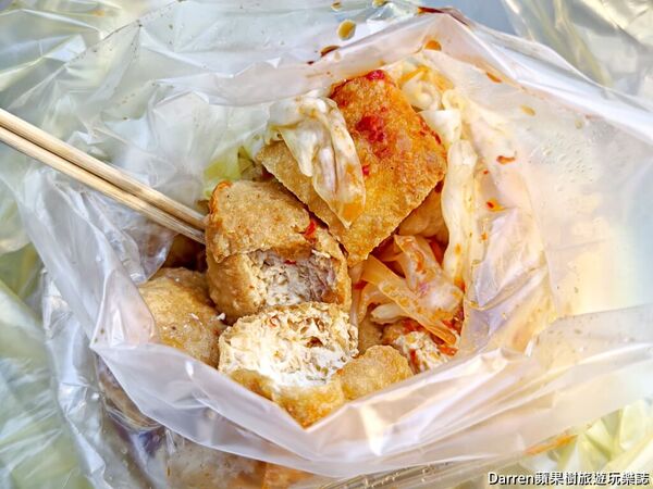 ▲▼七堵無名臭豆腐。（圖／部落客DARREN蘋果樹旅遊玩樂誌授權提供）