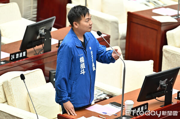 ▲▼台北市議員楊植斗市政總質詢。（圖／記者李毓康攝）