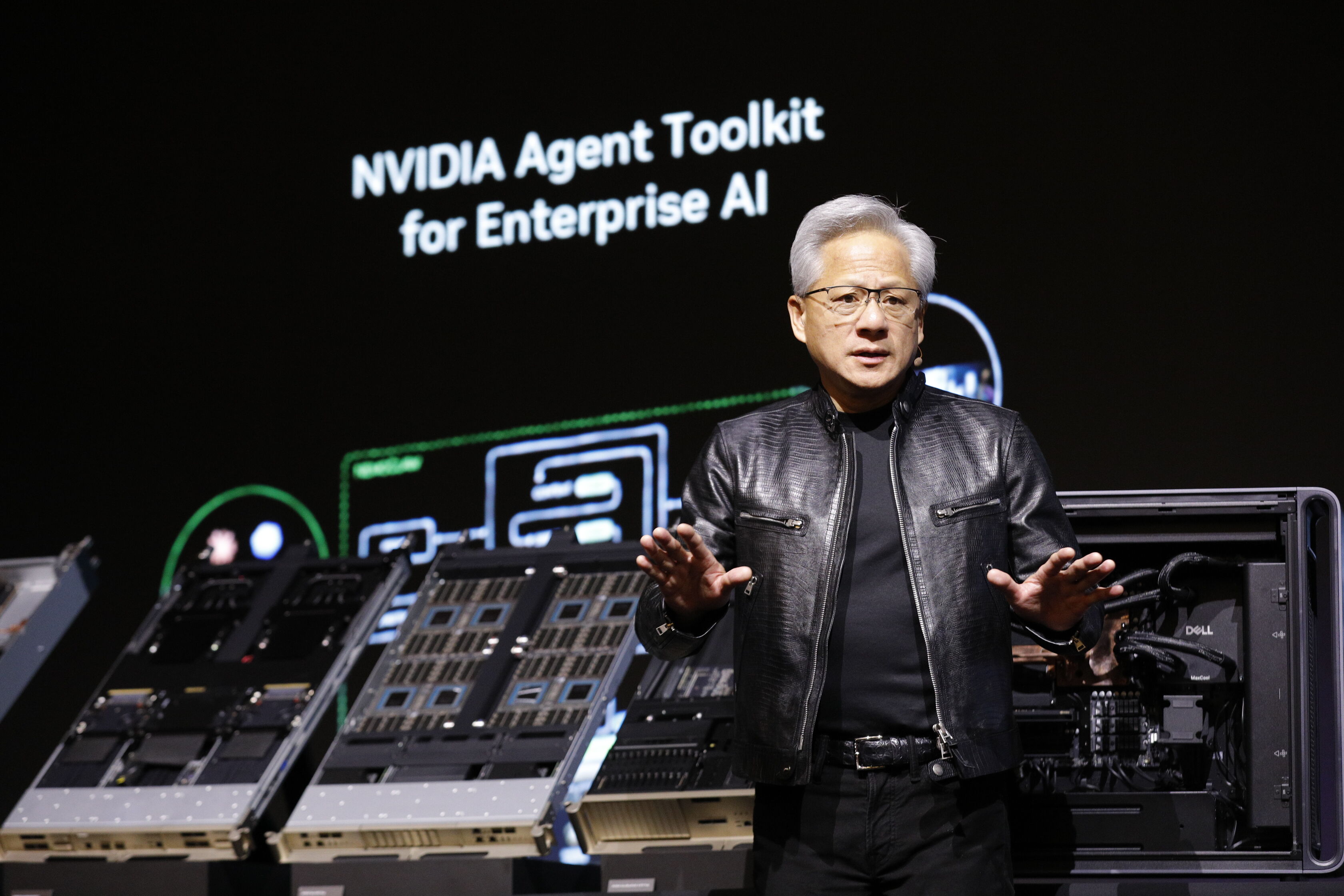 ▲▼NVIDIA創辦人暨執行長黃仁勳全球媒體問答。（圖／記者湯興漢攝）