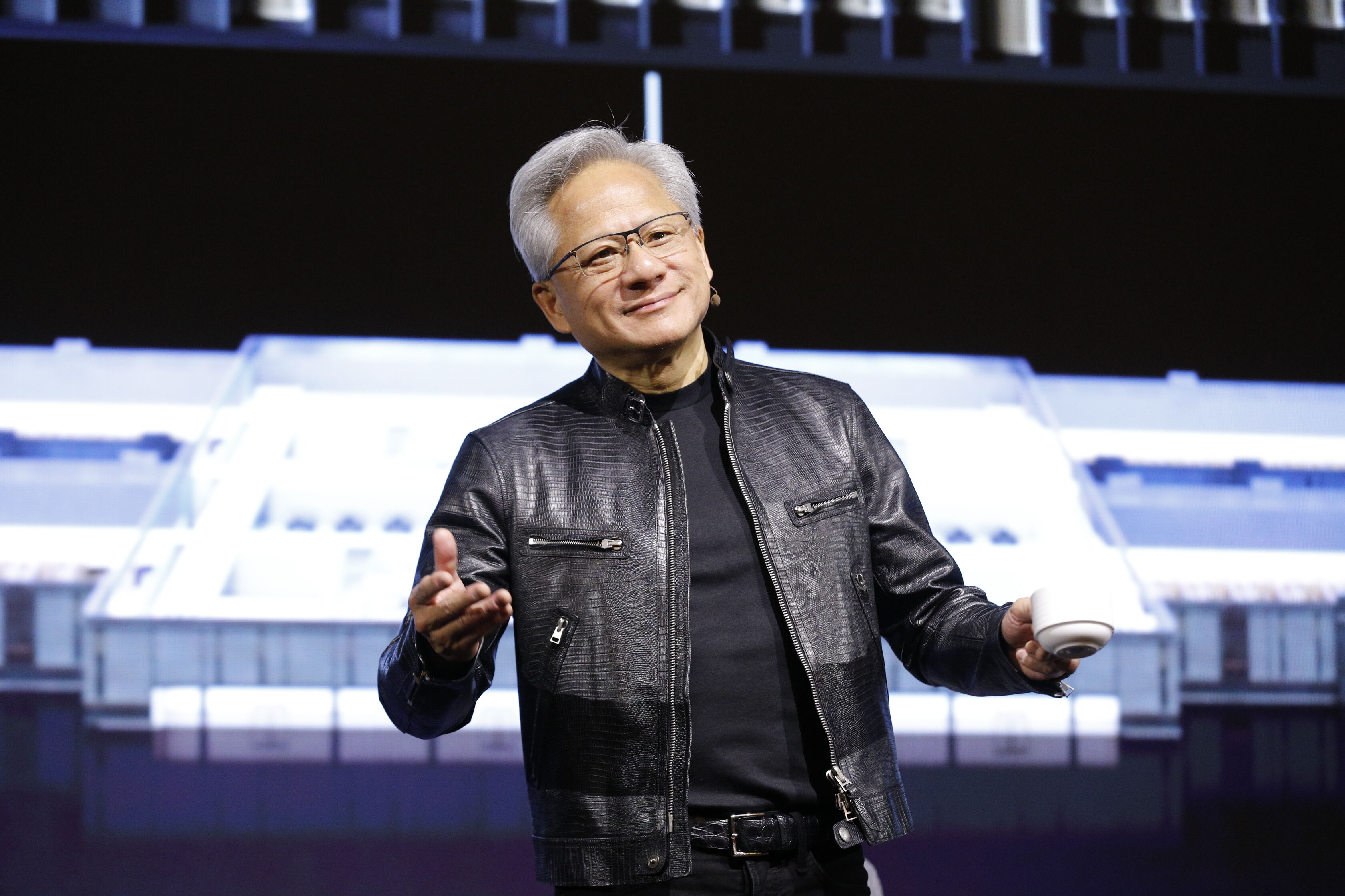 ▲▼NVIDIA創辦人暨執行長黃仁勳全球媒體問答。（圖／記者湯興漢攝）