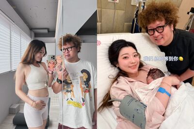 納豆升格新手爸滿月!曝夫妻每天只聊女兒 感性喊話:希望她慢慢探索世界