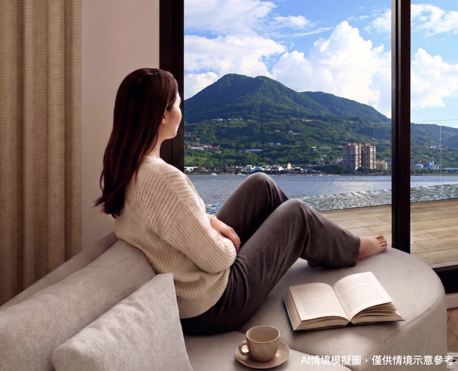 ▲▼ 淡水,交通,紅樹林生活圈,淡江大橋,綠建築,住宅,將捷建設,將捷舟際。（圖／海悅提供）