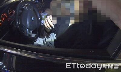 台中警攔查違停「爆禮包」！BMW女毒駕、男乘客是通緝犯