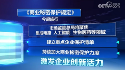 中國擴大商業機密保護範圍　資料與AI演算法正式納入監管