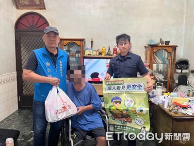 物資送到家還教防詐！里港警+地方送暖　弱勢家庭超感動