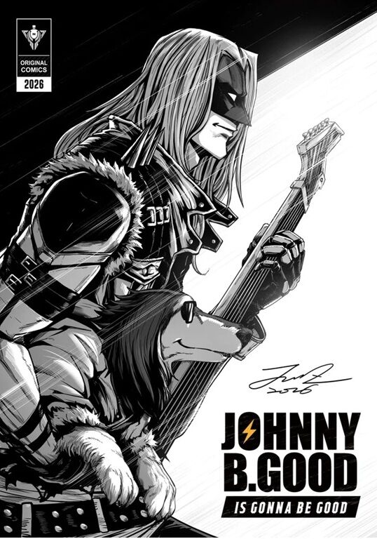 ▲▼漫畫家JASONZ 以《JOHNNY B. GOOD IS GONNA BE GOOD》，於日本「角川世界漫畫競賽」獲頒努力獎。（圖／株式會社KADOKAWA提供）