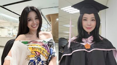 呂文婉公開「5年前碩士畢業照」　認證孫淑媚：拍照要好看啦