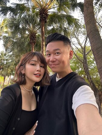 ▲孫樂欣與鍾欣怡婚後感情如膠似漆。（圖／翻攝臉書）