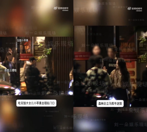 ▲▼打破分手謠言！汪峰帶5子女過節　森林北互動畫面曝。（圖／翻攝自微博）