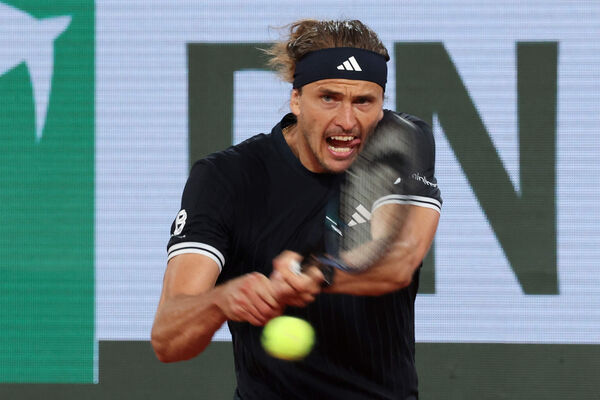 ▲茲維列夫（Alexander Zverev）。（圖／達志影像／美聯社）