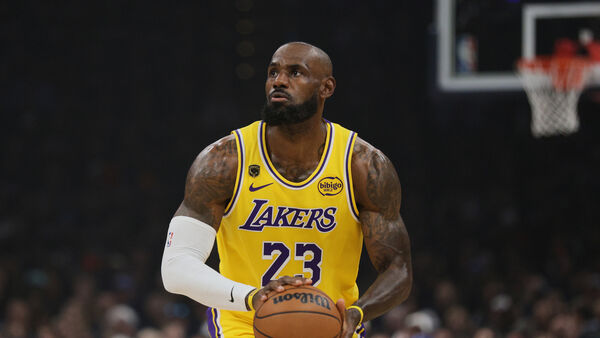 ▲洛杉磯湖人詹姆斯（LeBron James）。（圖／達志影像／美聯社）
