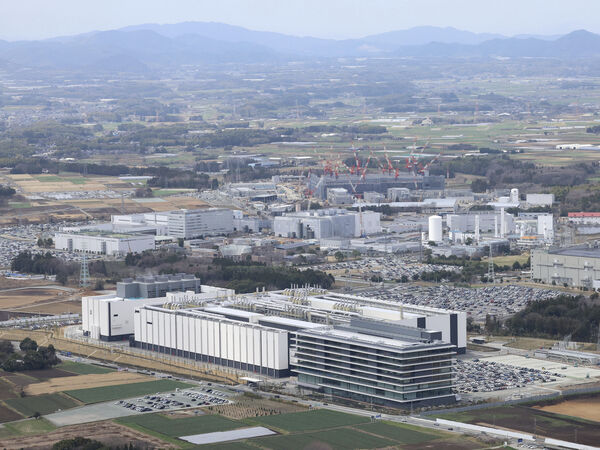 ▲▼位於日本九州熊本縣菊陽町的台積電工廠。（圖／達志影像／美聯社）