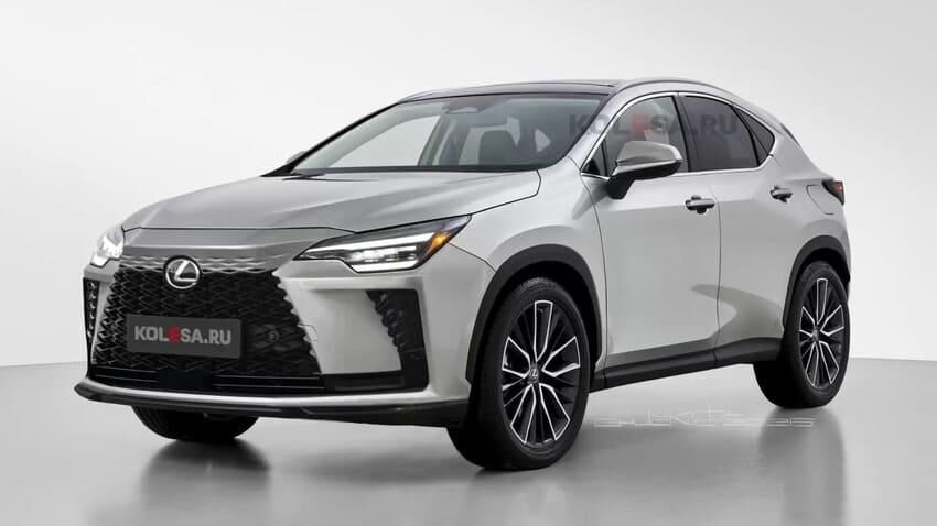 ▲改款新LEXUS NX海外持續測試中！為今年發表暖身籌備。（預想圖／翻攝自《Kolesa.ru》）