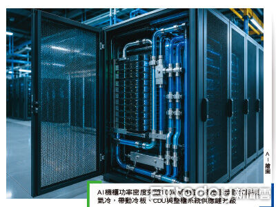 功耗升級催生散熱產業鏈 液冷重構AI機櫃生態