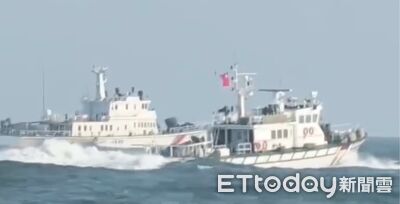 中國海警4船闖金門限制水域 海巡一對一併航監控強勢驅離