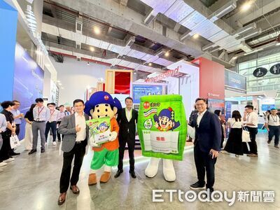 科技業機台守護神來到Computex　綠乖乖巡迴展場秀台灣特色文化