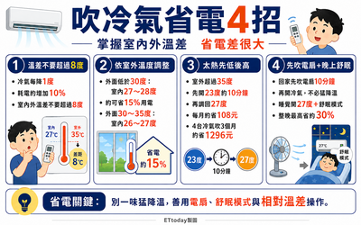 夏季電價史上最貴！專家教一招省1296元　冷氣免死守26度