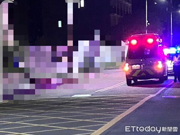 ▲台中大里一處社區大樓驚傳墜樓意外，一名30多歲男子當場明顯死亡。（圖／民眾提供）