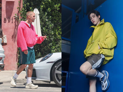 小賈斯汀私服又穿爆話題鞋！Balenciaga JET用解構感刷新老爹鞋審美