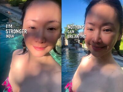 王俐人「比基尼滑落」倒出超巨上圍！遭酸老阿姨　神回應25字反擊