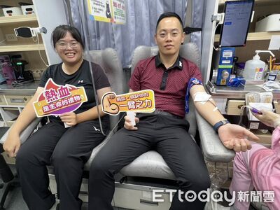 水上分局長帶頭「熱血一聚」　激催121袋3萬c.c.熱血